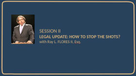D4CE 5th Symposium - Legal Update: How to Stop the Shot by chd.europe